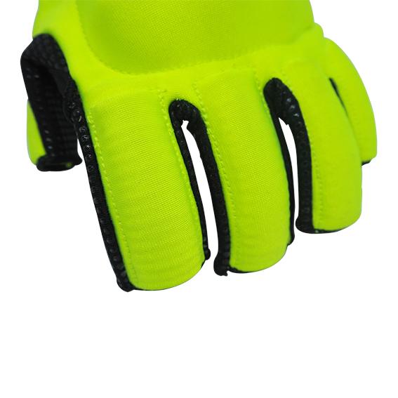 Mercian Evolution Pro Glove : PPEVPRO : close up finger view : green