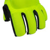 Mercian Evolution Pro Glove : PPEVPRO : close up finger view : green