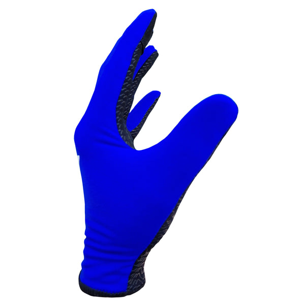 Mercian Genesis 2 Thermal Gloves : PPGE2 : side view : blue