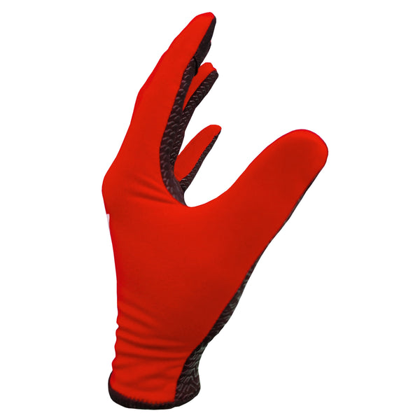 Mercian Genesis 2 Thermal Gloves : PPGE2 : side view : red