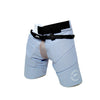 Mercian Junior Genesis 3 Goalkeeper Shorts - Silver Grey Flexible Protection