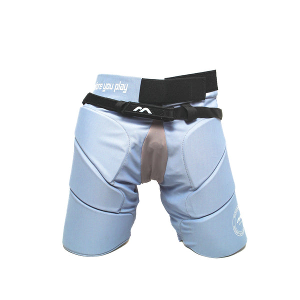 Mercian Junior Genesis 3 Goalkeeper Shorts - Silver Grey Flexible Protection