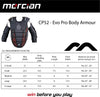 Mercian Evolution Pro Body Armour - Elite Goalkeeper Protection Black/Red