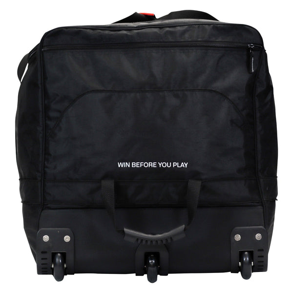 Wheel End of Mercian Hockey Evolution 1 Black Goalkeeping Bag - HOEV124GKBLK