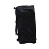Mercian HOEV126GKBLK black goalkeeper hockey wheel bag side view with Evolution 1 GK branding and reinforced carry straps