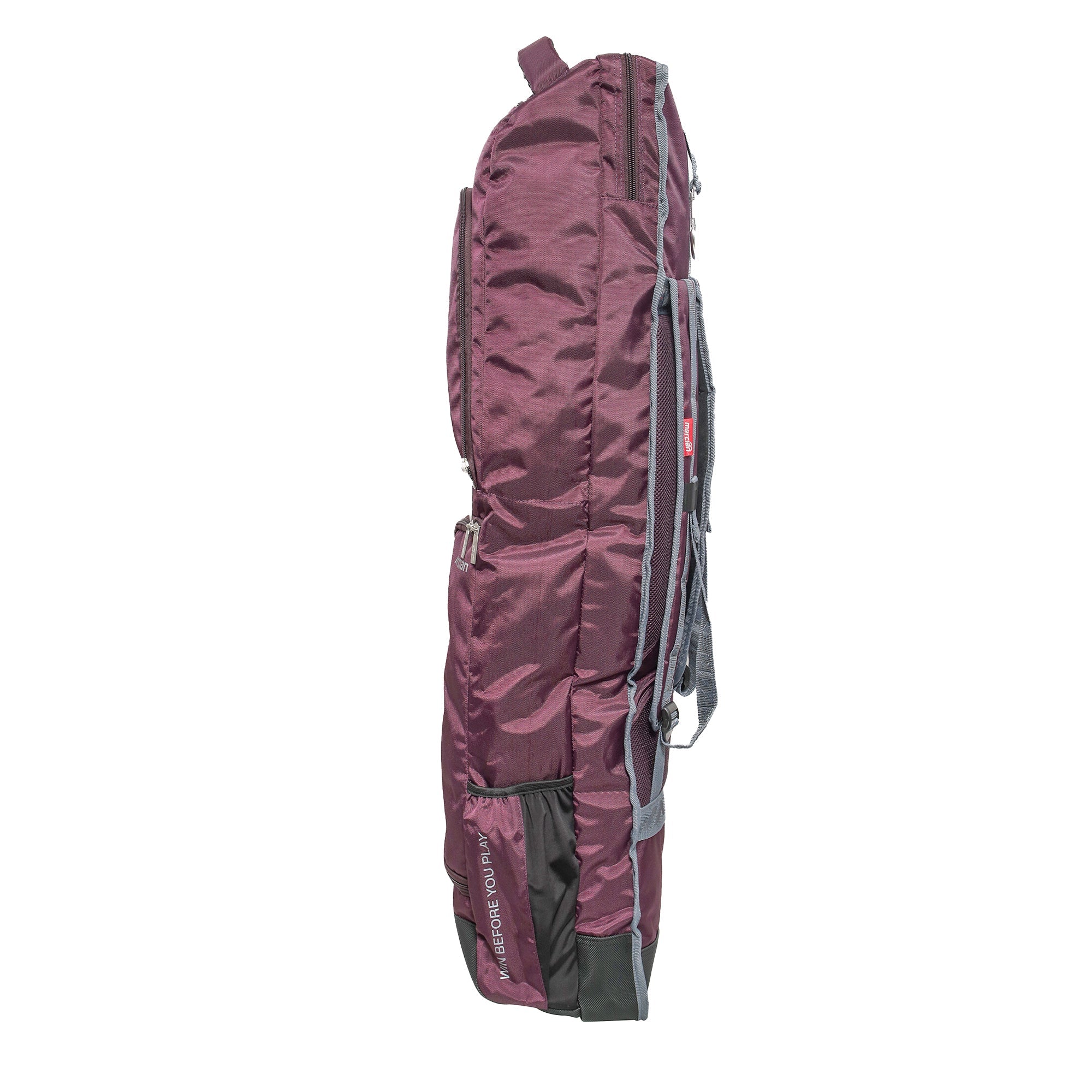 HOEV225GRY - EVO2 PLAYERS BAG BURGUNDY SIDE2