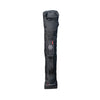 Mercian HOGE326BLK black hockey stick bag rear view with padded shoulder strap and carry handle