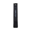 Mercian HOGE426BLK black hockey stick bag front view with vertical Mercian branding, mesh base pocket and zip top storage compartment.