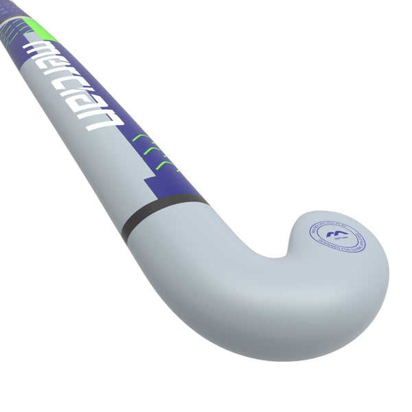 HSGECF1525 Hockey Stick GRY CF15 Pro Light Gray_Angled Half Rear Shaft