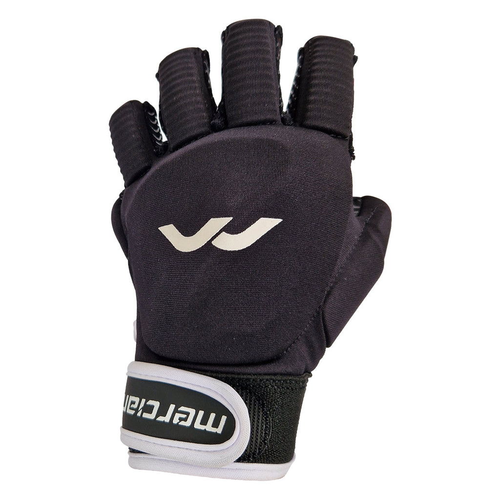 Black Elite Player's Glove Front View - SKU PPELBLK