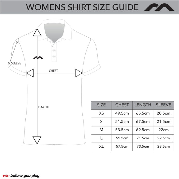 World Masters Hockey Umpire shirt - NEW FEMALE CUT