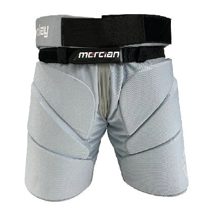 Mercian Junior Genesis 3 Goalkeeper Shorts - Silver Grey Flexible Protection