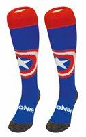 Hingly Hockey Socks American Shield - American Shield on a blue sock