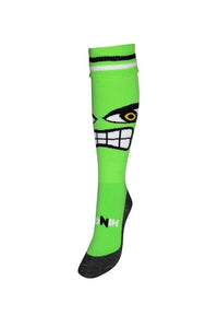 Hingly Hockey Socks Hulk - Hulk face on a green background sock