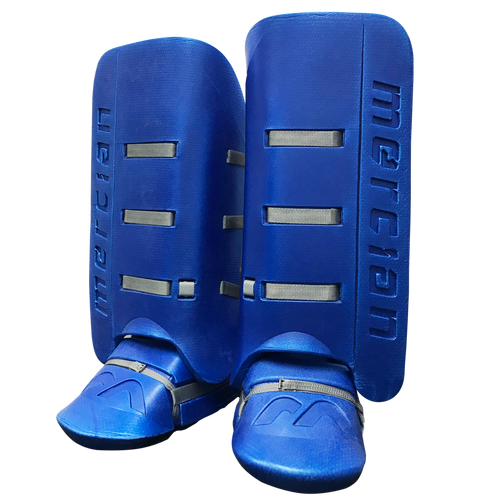 Mercian Evolution PRO Legguards : LGEVPRO : front view : pair with kickers