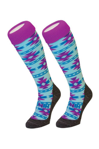 Hingly Socks Aztec Purple : CL30